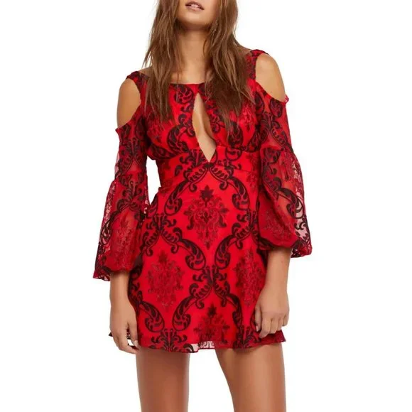 free people need me embroidered mini dress Free People Willow Embroidered Mini Dress